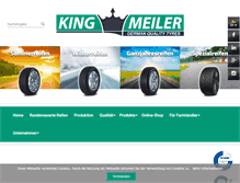 Tablet Screenshot of king-meiler.com